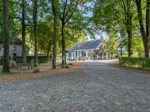 Historisches haus aus 1870 in waldreicher Umgebung