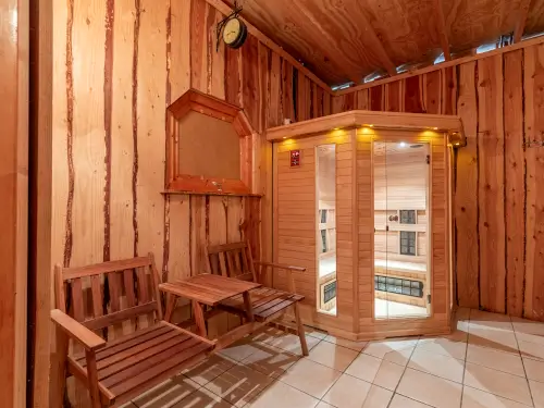 Schöne Ferienwohnung mit Sauna, Feuerstelle und Hottub