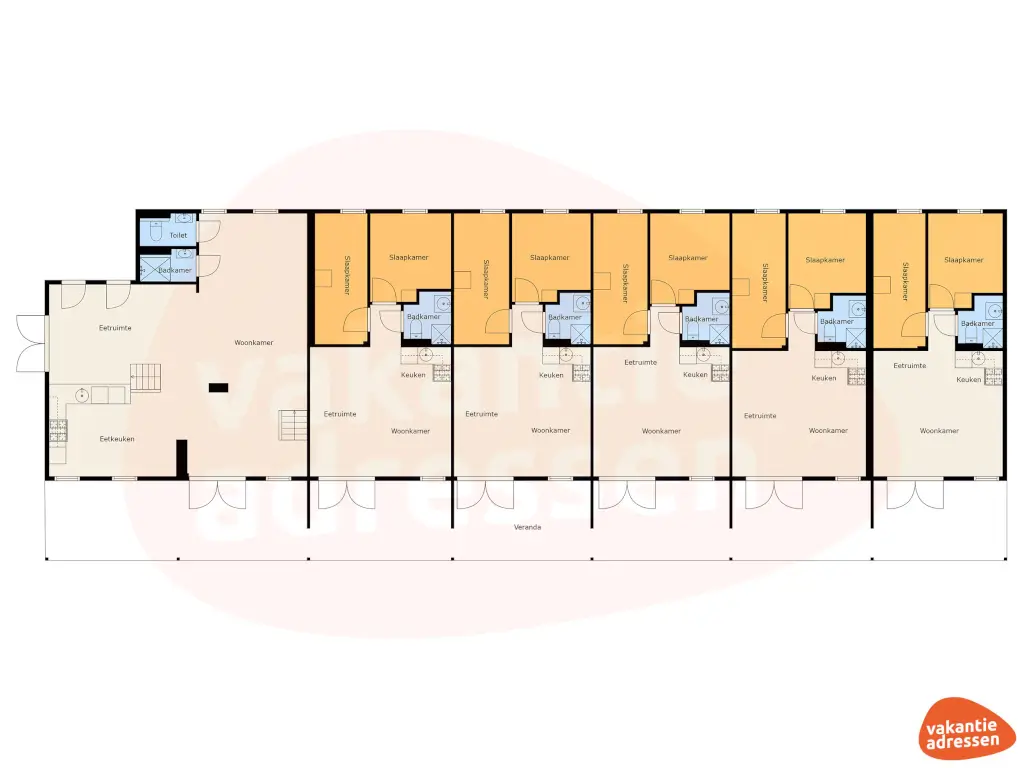 Vakantieadressen accommodatie afbeelding