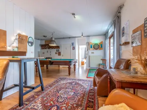 Ferienhaus mit überdachter Terrasse