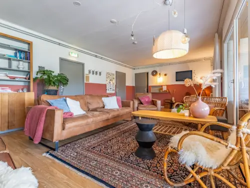 Ferienhaus mit überdachter Terrasse