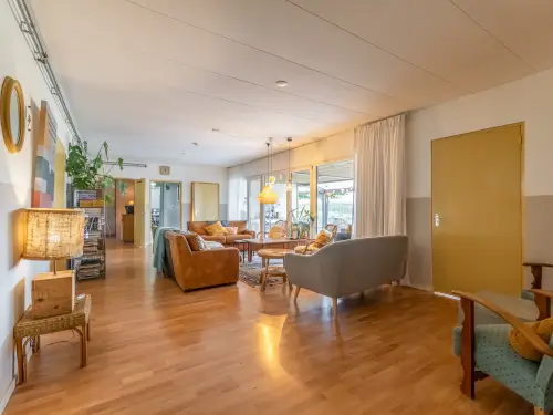 Ferienhaus mit überdachter Terrasse