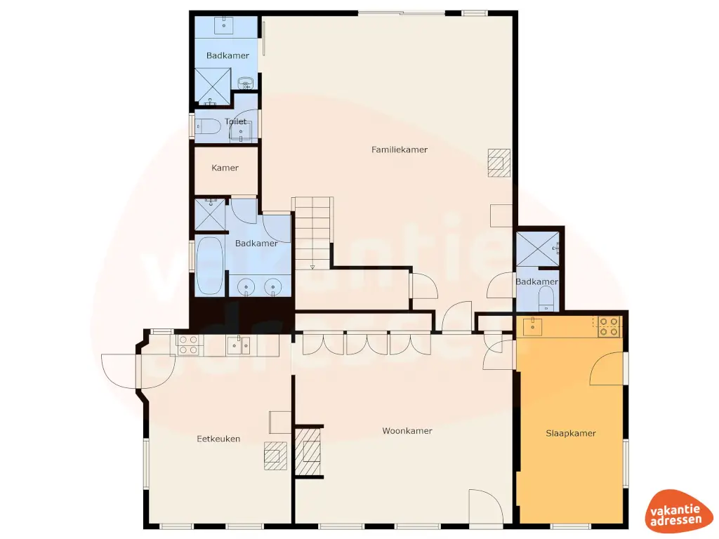 Vakantieadressen accommodatie afbeelding