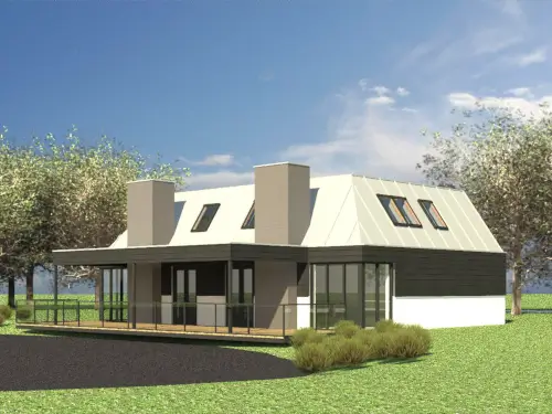 Buchbar ab 1. Oktober - Luxusferienhaus am Wasser