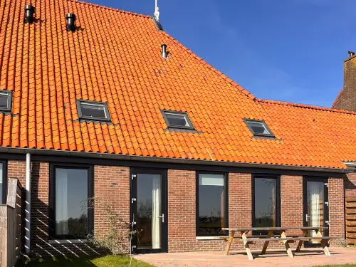 Neu - Gemütliches Ferienhaus mit Blick über Wiesen und Wasser