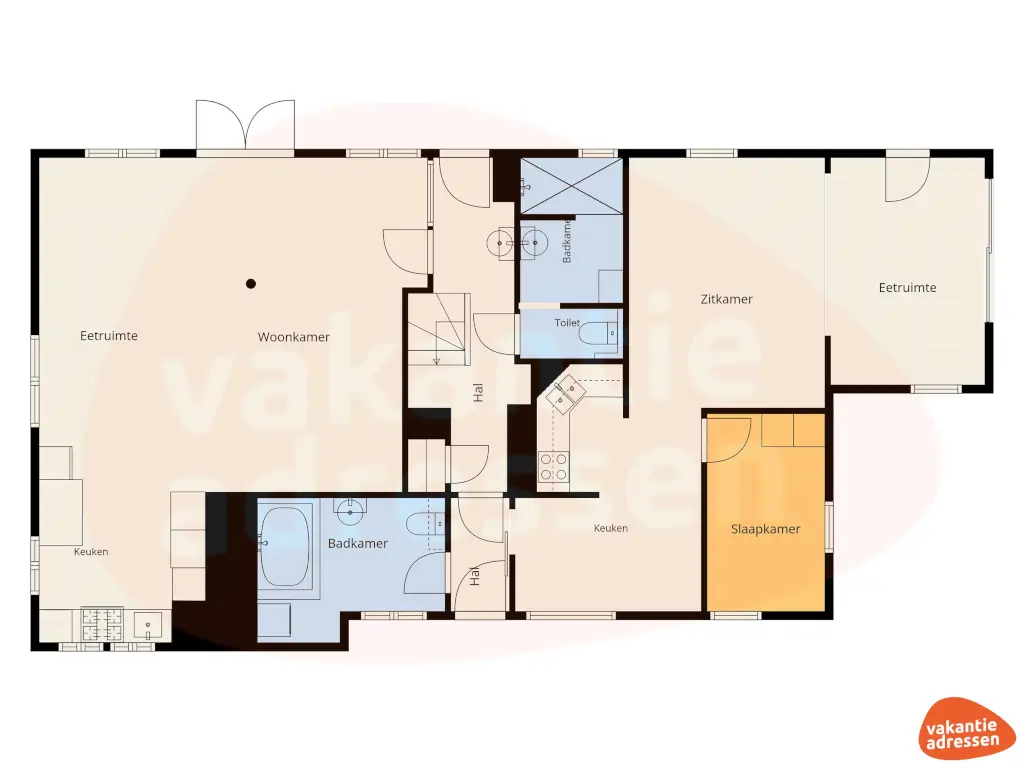 Vakantieadressen accommodatie afbeelding