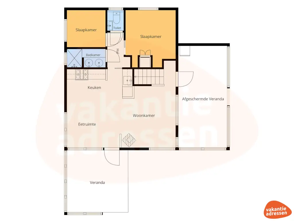 Vakantieadressen accommodatie afbeelding
