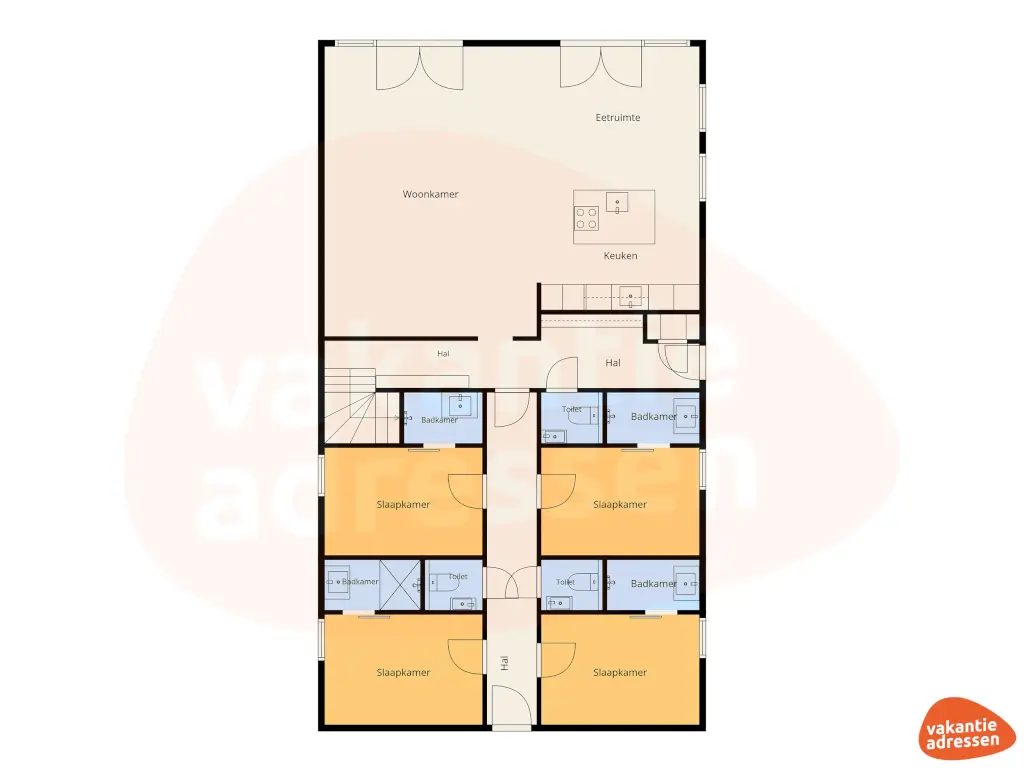 Vakantieadressen accommodatie afbeelding