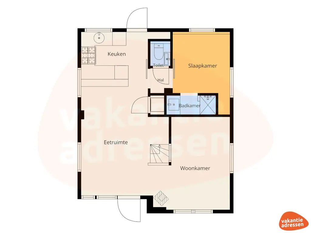 Vakantieadressen accommodatie afbeelding