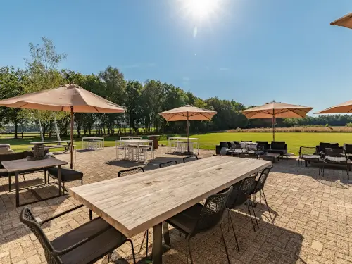 Super luxe Ferienhaus mit überdachtem Spielbereich