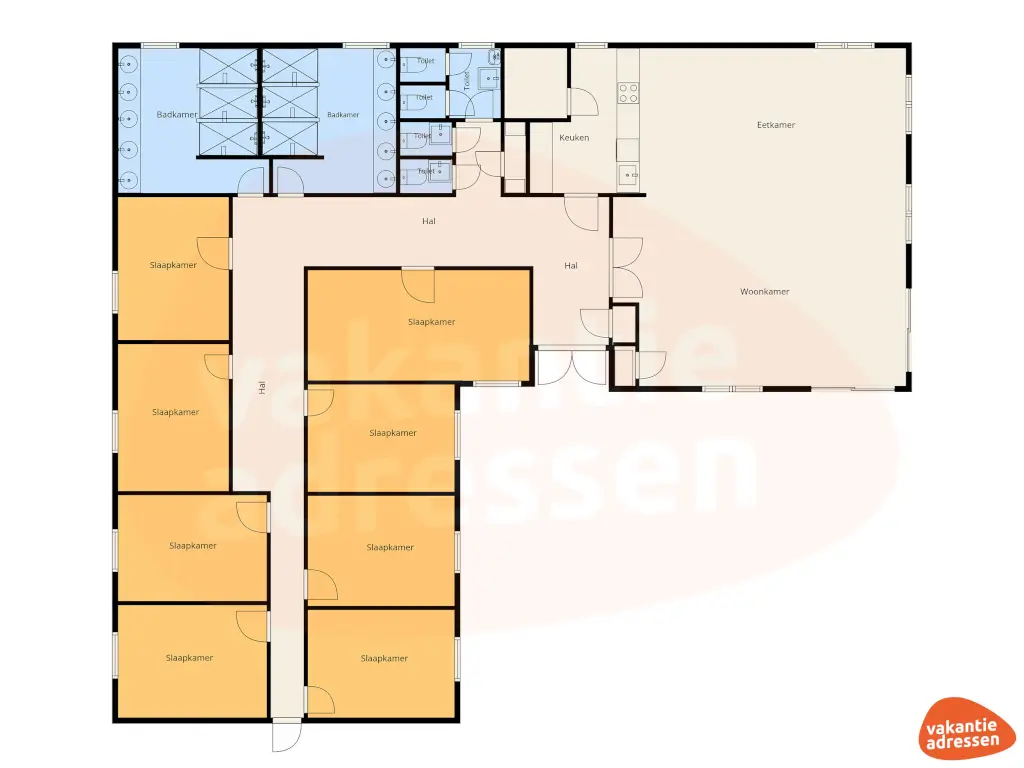 Vakantieadressen accommodatie afbeelding