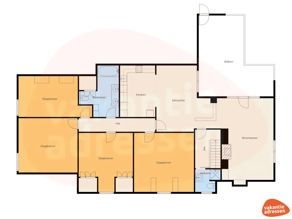 Vakantieadressen accommodatie afbeelding